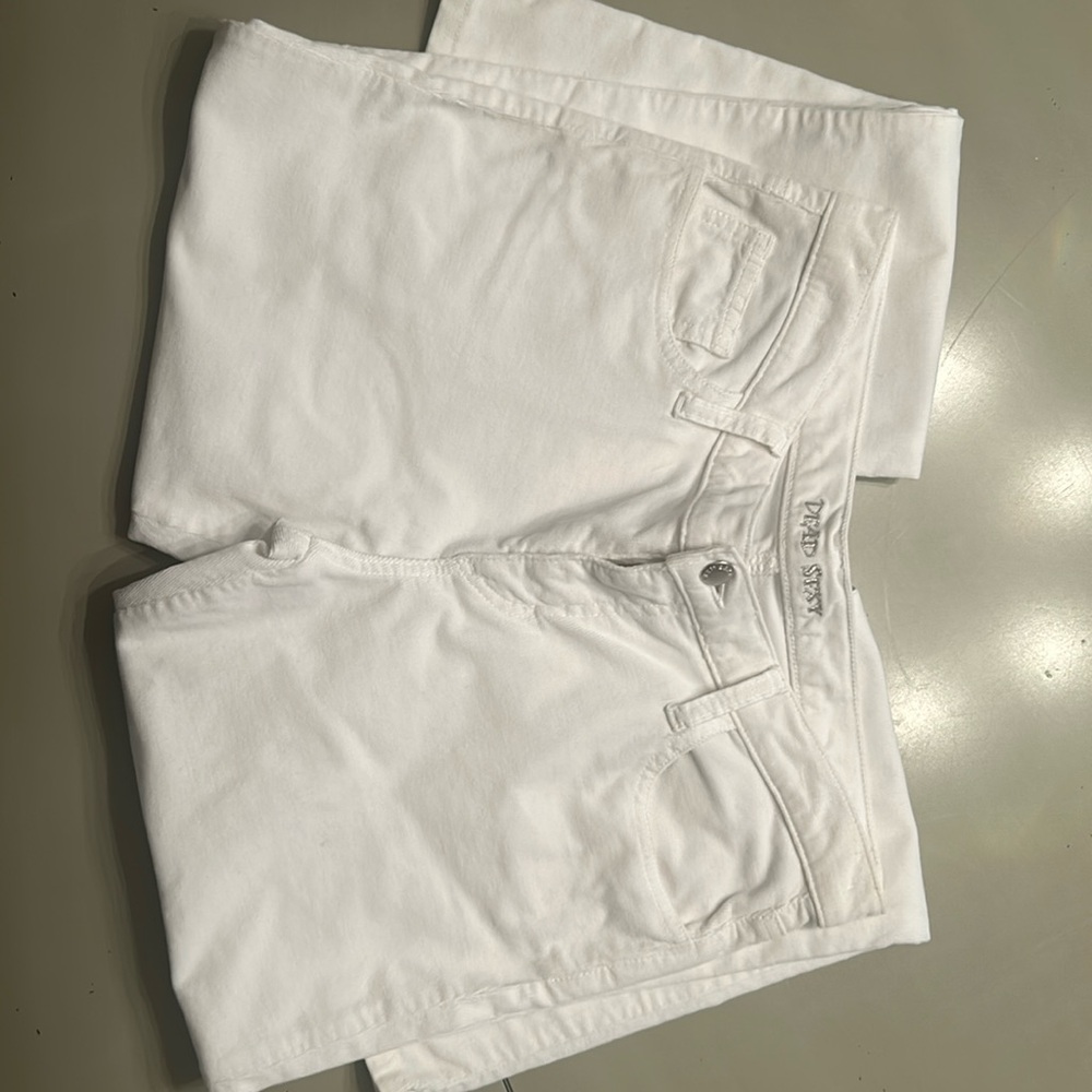 Dead Sexy white corduroy jeans